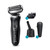 Electric Shaver, Series 7, Black with SmartCare center and beard trimmer attachment, 7075cc