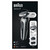 Electric Shaver, Series 7, Silver with precision trimmer, beard trimmer attachments, and travel case, 7025s