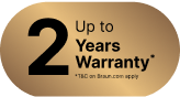2 years warranty