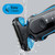 Electric Shaver, Series 5, Blue with precision trimmer and stubble beard attachments, 5035s