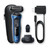 Electric Shaver, Series 6, Blue with precision trimmer attachment and travel case, 6020s